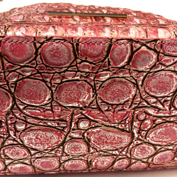 Brahmin Small Georgina Begonia Pink Minx Crossbody - Picture 6 of 6